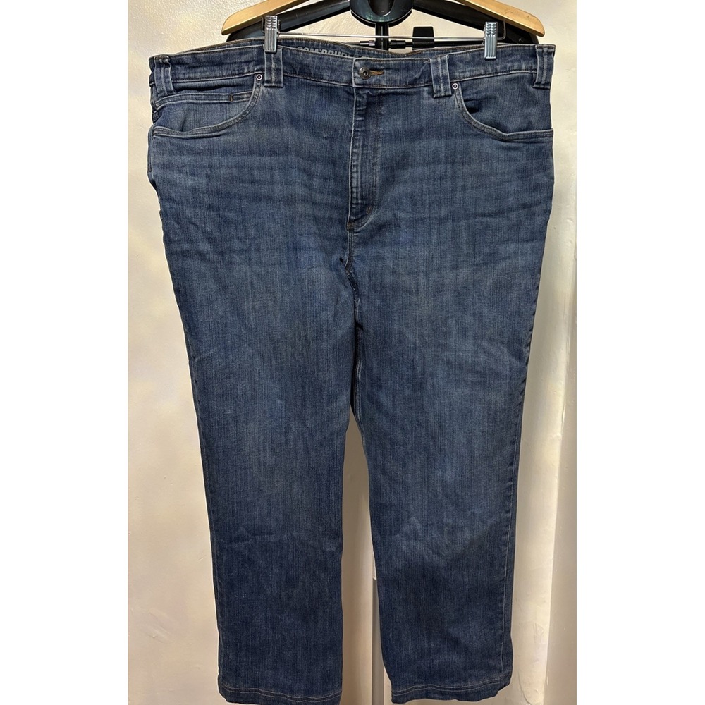 Duluth Trading Co Men's Ballroom Double Flex Relaxed‎ Fit Denim Jeans 44 x 30